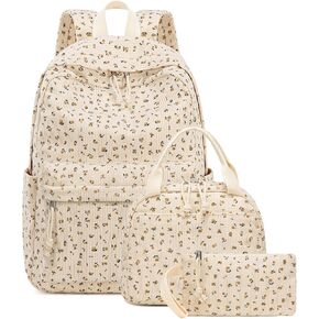 BTOOP School Backpacks for Teen Girls Bookbags Lightweight Kids Backpack School Bags Set with Lunch Box Pencil Case