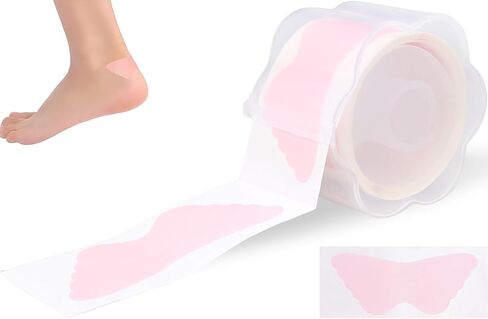 وسادات فقاعات Dexspoeny، وسادات منع البثور للأقدام، وسائد جديدة لمنع البثور للأقدام، مقاومة للماء، غير مرئية، تغيير لون يمكن التحكم في درجة حرارته (1 لفة 30 ملصقًا) in Kuwait