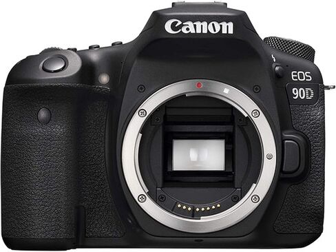 Canon EOS 90D DSLR Camera w/EF-S 18-55mm F/4-5.6 STM Zoom Lens + 64GB Memory Card, Case, Hood, Tripod, Grip-Pod, Filter, Professional Photo Bundle(24pc) in Saudi Arabia