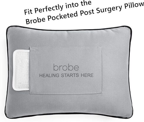 عبوة من جل آيس باك قابلة لإعادة الاستخدام الساخنة والباردة، حشوة حمالة الصدر بعد جراحة الثدي، تخفيف الآلام للكاحل، الركبة، الظهر، المعصم in Kuwait