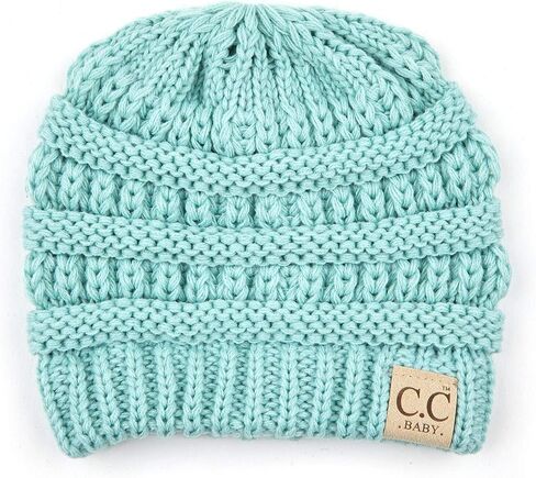 Beanie Infant Baby Skull Cap Hat (NO POM) - Mint in Saudi Arabia