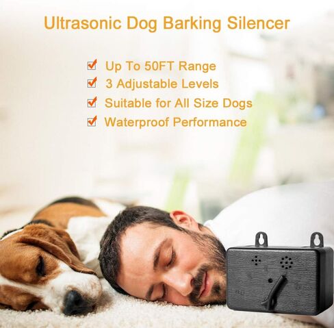 BIG DEAL Anti Barking Device Bark Control Deterrent Dog Training Tool Stop Dog Barking Indoor & Outdoor use up to 50 Feet Range Safe for All Dogs in Saudi Arabia