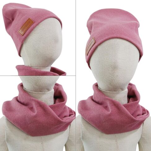 4 قطع قبعات شتوية للأطفال ووشاح مجموعة الرضع طفل صغير دافئ قبعة طفل بنين بنات قبعة الأطفال لينة تمتد كاب in Kuwait