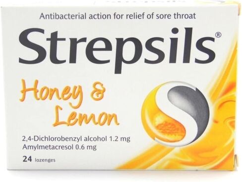 5x حبوب السعال من ستربسلز بالعسل والليمون تخفف من التهاب الحلق بسعر الجملة مصنوعة في تايلاند in Kuwait