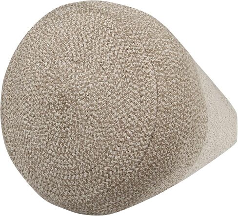 سلة قنوات لورينا ماما الفطر باللون الطبيعي، الكتان، بني التربة لغرفة الأطفال، منطقة اللعب، الحضانة. مصنوع يدويًا على يد حرفيين من القطن والأصباغ غير السامة. الحجم: Ø 1 × 1 قدم 2 بوصة in Kuwait