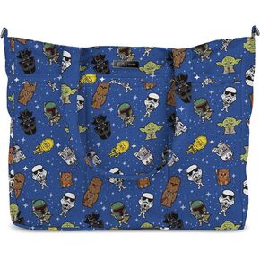 JuJuBe New! Super Be Plus - STAR WARS™ Galaxy of Rivals, Large Baby Diaper Bag with Changing Pad, Travel Bag for Baby Boy or Baby Girl, For Carrying Baby Essentials, Baby Bottles, Diapers, Pacifiers in Saudi Arabia