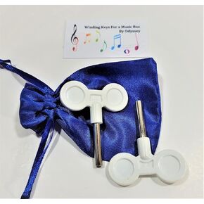 اوديساي اونلاين مفتاحان لف على شكل فراشة لصندوق الموسيقى، مفتاح أبيض كبير للحركة الموسيقية - مفتاح رياح سهل - - مفتاحين طويلين للغاية - - أذني ماوس - مفتاح لصندوق الموسيقى - - مفتاح صندوق الموسيقى in Kuwait