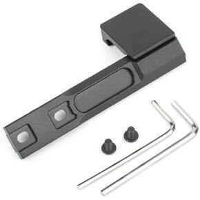 NOBUHIRO Extension Metal Offset Light Mount, Adjustable M300 M600 Series Tactical Flashlight Weapon Light Mount, Fit for 20mm Picatinny Rail or Fast Helmet Fixture in Kuwait