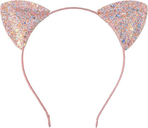 Lee Design Glitter Cat Ears Cute Cat Ears Glitter Hair Bands Cat Ears Headband for Daily Wearing and Party Decorations in Kuwait