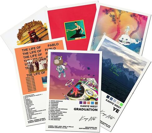 A Set of 6 canvas posters,Drake Poster Views Poster Certified Lover Boy Poster Nothing Was The Same Poster More Life Poster Take Care Poster 6 Piece Set,8x12IN Canvas Prints Unframed Set of 6 in Saudi Arabia