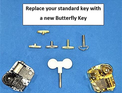 اوديساي اونلاين مفتاحان لف على شكل فراشة لصندوق الموسيقى، مفتاح أبيض كبير للحركة الموسيقية - مفتاح رياح سهل - - مفتاحين طويلين للغاية - - أذني ماوس - مفتاح لصندوق الموسيقى - - مفتاح صندوق الموسيقى in Kuwait