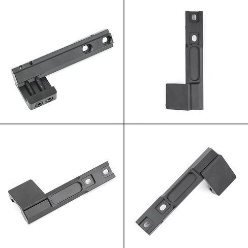 NOBUHIRO Extension Metal Offset Light Mount, Adjustable M300 M600 Series Tactical Flashlight Weapon Light Mount, Fit for 20mm Picatinny Rail or Fast Helmet Fixture in Kuwait