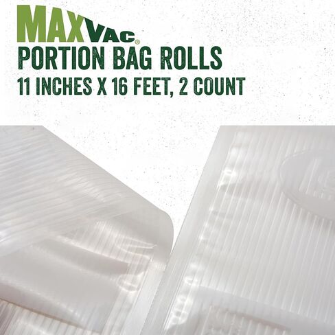 LEM Products MaxVac Portion Bag Material 11" x16' (2-Rolls) in Kuwait