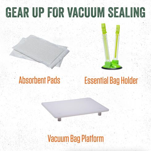 LEM Products MaxVac Portion Bag Material 11" x16' (2-Rolls) in Kuwait