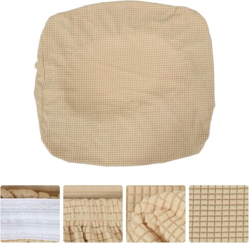 Stool Chair Stool Chair Stool Chair Square Tool Piano Bench Stool Cover Rectangular Chair Cover Elastic Full-Wrapped Chair Cover Black Flex Tools Square Tool Square Tool Square Tool in Saudi Arabia