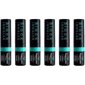 Peppermint Field Black - Powerful Herbal Inhaler - 6 Pack in Saudi Arabia