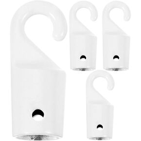 Housoutil Faux Wood Blinds Mini Blind Wand Hook tip Blinds Replacement Parts Curtain Hooks for Drapes Alloy 4pcs Blind Tilt in Kuwait