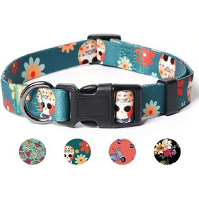 SYEENIFY Dog Collar for Small Dogs, Cute Dog Collars Puppy Collars,Adjustable Soft Fancy Girl Boy Dog Collars,S in Kuwait