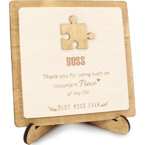 Thank You Gifts, Inspirational Gifts for Women Friends, Motivational Plaque for Coworkers Boss Lady Mentor Teacher Nurse, Unique Office Gifts for Birthday, Christmas, Farewell, New Job, Retirements.