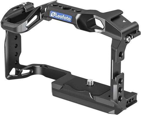 LEOFOTO EOS-R10 Camera Cage, for Canon EOS R10, ARRI, Cold Shoe, Arca Compatible in Saudi Arabia