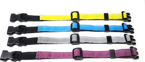 Cat Elastic Reflective Safety Collar (Silver) in Saudi Arabia