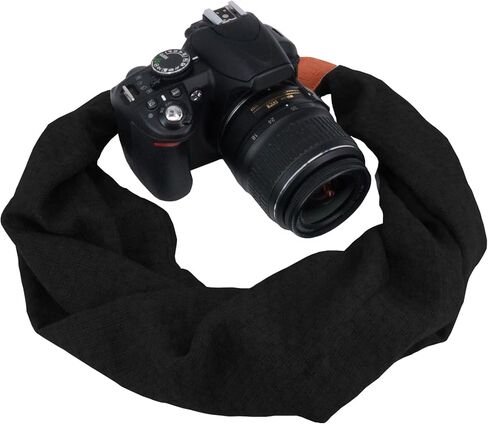 حزام حزام كتف من Wolven ناعم برقبة الكاميرا متوافق مع جميع كاميرات DSLR/SLR/كاميرا رقمية (DC)/كاميرا الفورية، بولارويد إلخ in Kuwait