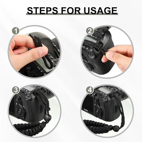 Windyun 6 Pieces 17.32 Inches Camera Nylon Wrist Lanyard Camera Cell Phone Wrist Strap Colorful Portable Adjustable Phone Bracelet Strap Hand Strap for Assorted Cameras Women Men Needs, 6 Colors in Saudi Arabia