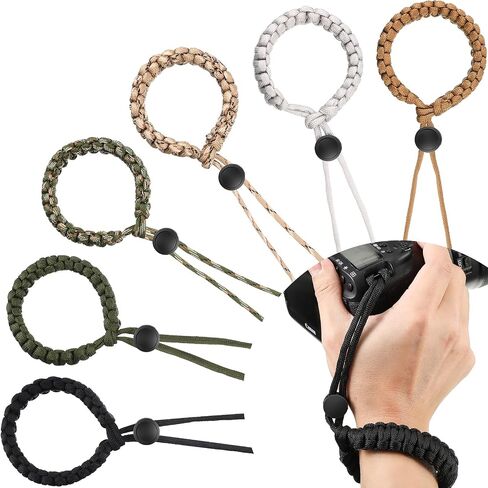 Windyun 6 Pieces 17.32 Inches Camera Nylon Wrist Lanyard Camera Cell Phone Wrist Strap Colorful Portable Adjustable Phone Bracelet Strap Hand Strap for Assorted Cameras Women Men Needs, 6 Colors in Saudi Arabia