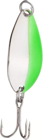 Acme Little Cleo 1/8-Ounce Spoon, Nickel Chartreuse Stripe in Saudi Arabia