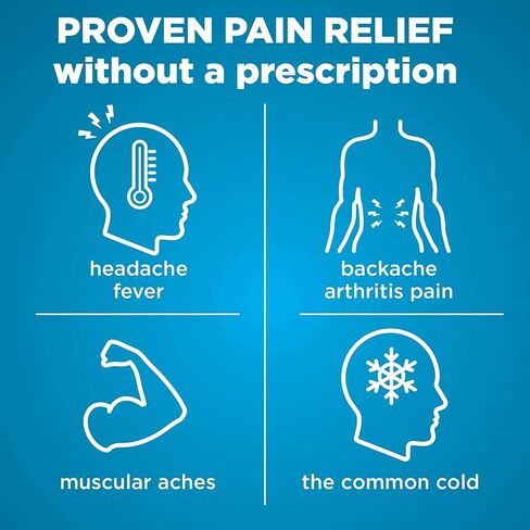 أقراص إيبوبروفين للعناية الأساسية من أمازون 200 مجم، مسكن للألم/مخفض للحمى، 500 قرص in Kuwait