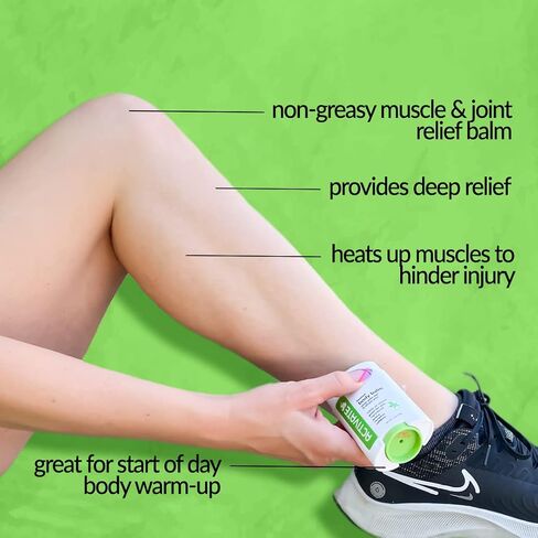 Natural Heated Pain Relief Balm | Feel Fast-Acting Relief for Muscle and Body Pain | Swelling from Bruises or Injury | MX Naturals Activate Heated 2.5 Oz Body Balm in Saudi Arabia