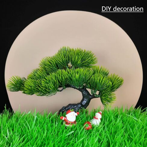 SpringSmart Aquarium Artificial Plants, Fish Tank Decor Plastic Plants, Goldfish Tank Decorations, Betta Fish Tank Accessories, Aquarium Decor Pine Tree 11" x 8" in Kuwait