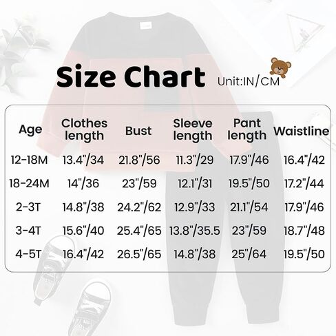 ZOEREA ملابس الأطفال الصغار للأولاد الصغار ملابس 2 قطعة ملابس علوية مطبوعة + سراويل للأطفال الصغار مجموعة ملابس 18M-5T in Kuwait