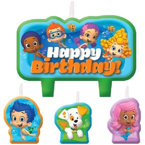 Amscan Bubble Guppies Birthday Candle Set in Kuwait