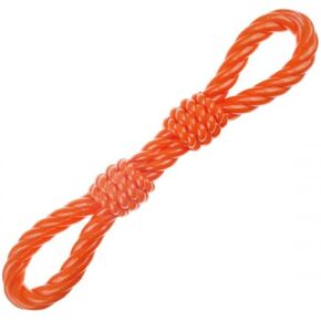 Infinity ZD2055 69 TPR Double Knot Fist Tug Dog Toy44; Orange in Saudi Arabia