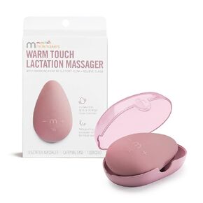 Munchkin Warm Touch Lactation Massager with Heat and Vibration, Breastfeeding Postpartum Essentials, Award Winning, Light Pink in Kuwait