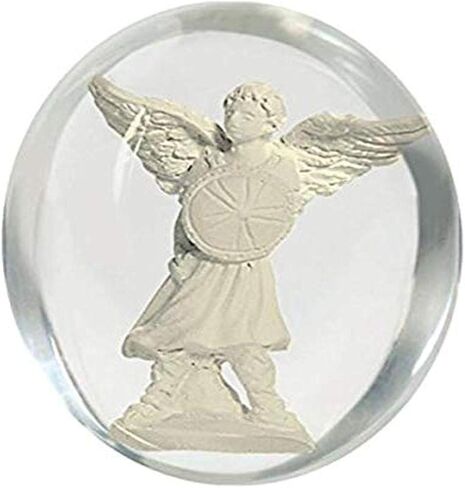 هدايا ملهمة من Angelstar Archangel Michael Stones ، معدن ، متعدد الألوان ، 13 × 13 × 2 سم in Saudi Arabia