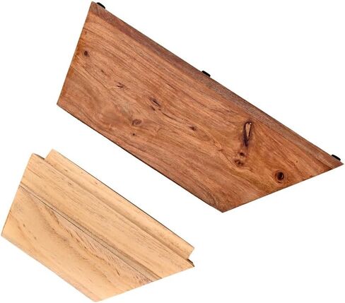 leatherooze Plant Urn with Magnetic Joint Solid Wooden Urn for Adult Human Ash Cremation Funeral Handcrafted Wood Urn Decorative Urn Large Urn Interior in Kuwait