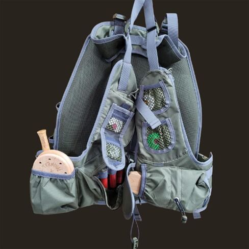 سترة صيد ديك رومي من اكس او بي ميليجريس مع حقيبة ألعاب، جيوب متعددة للمكالمات والضربات in Kuwait