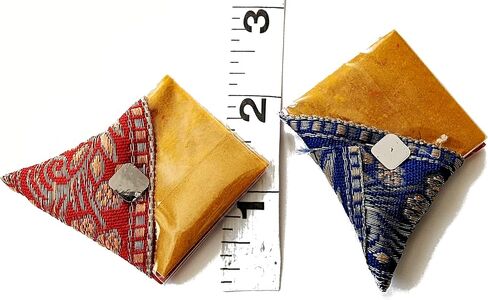 Haldi Kumkum | Set of 20 Flat Cone Shape Design 1 | Pasupu kumkum | Tamboolam | Pooja|Return Gift | Give Away | HK-CP1 in Saudi Arabia