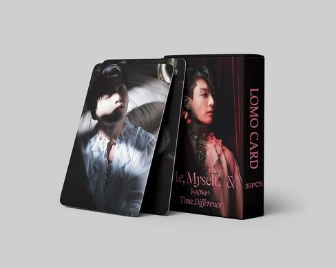 55 قطعة من بطاقات لومو جيون جونغ كوك بانجتان٪ بويز جونغ كوك سولو مجموعة بطاقات صور هدية للاولاد والبنات الجيش in Kuwait