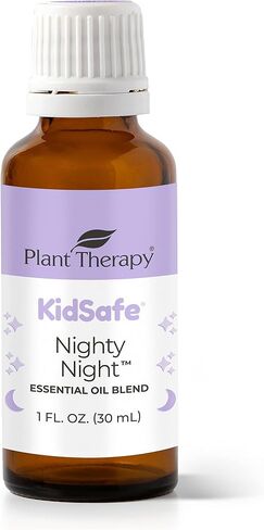 Plant Therapy KidSafe Nighty Night Essential Oil Blend for Sleep 30 mL (1 oz) 100% Pure, Undiluted, Natural Aromatherapy, Therapeutic Grade in Saudi Arabia