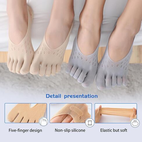 Rsaveld Orthoes Bunion Relief Socks, Sock Align Toe Socks for Bunion, Projoint Antibunions Health Sock, Anti Bunion Socks, Orthotoe Compression Socks Five Finger Socks. (Pairs) in Kuwait