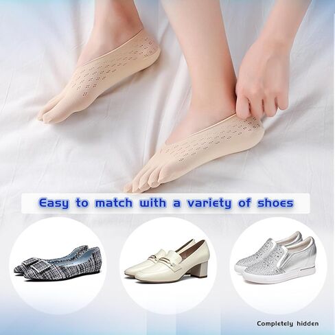 Rsaveld Orthoes Bunion Relief Socks, Sock Align Toe Socks for Bunion, Projoint Antibunions Health Sock, Anti Bunion Socks, Orthotoe Compression Socks Five Finger Socks. (Pairs) in Kuwait