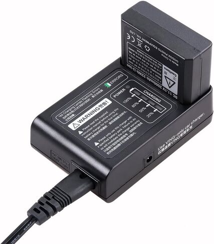 شاحن بطارية Godox VC-18 لبطارية ليثيوم أيون VB18، لبطارية Godox Ving V860II-C V860II-N V860II-S V860II-O V860II-F V850II فلاش الكاميرا Speedlite in Kuwait