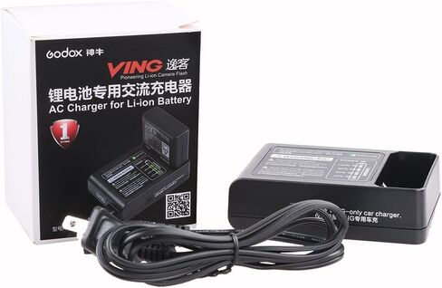 شاحن بطارية Godox VC-18 لبطارية ليثيوم أيون VB18، لبطارية Godox Ving V860II-C V860II-N V860II-S V860II-O V860II-F V850II فلاش الكاميرا Speedlite in Kuwait