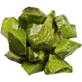 مواد الأحجار الكريمة المنومة: 1 رطل من أحجار الأوبال الخضراء الخشنة من مدغشقر - بلورات طبيعية خام للكابينة، والقطع، والجواهري، والتدحرج، والتلميع، وتغليف الأسلاك، وشفاء كريستال الويكا والريكي in Kuwait