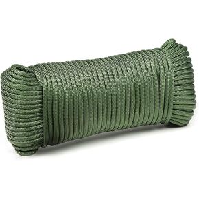 VideoPUP 650 رطل باراكورد 50 متر - 9 حبل باراكورد - 4 مم حبل نايلون Mil-Spec para Cord - حبل التخييم والمشي لمسافات طويلة وصيد الأسماك والبقاء على قيد الحياة صبي الكشافة المظلة حبل بكرة كتلة سلك معلق in Kuwait