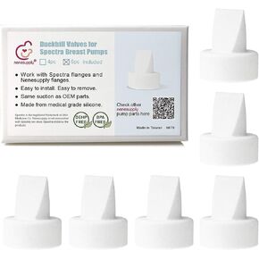 صمامات منقار البط من Nenesupply المتوافقة مع أجزاء مضخة Spectra المتوافقة مع مضخة الثدي Spectra S2 S1 9 Plus تحل محل صمامات Spectra وملحقات Spectra S2 in Kuwait