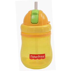 كوب Cudlie Fisher Price للأطفال من الجنسين بوزن 14 أونصة، عبوة واحدة من القش المنبثق in Kuwait
